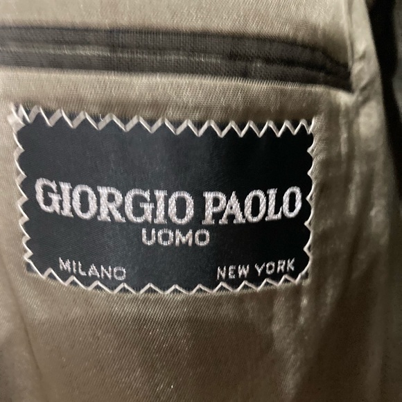 Olive Green Suit (Giorgio Paolo) - Picture 5 of 10